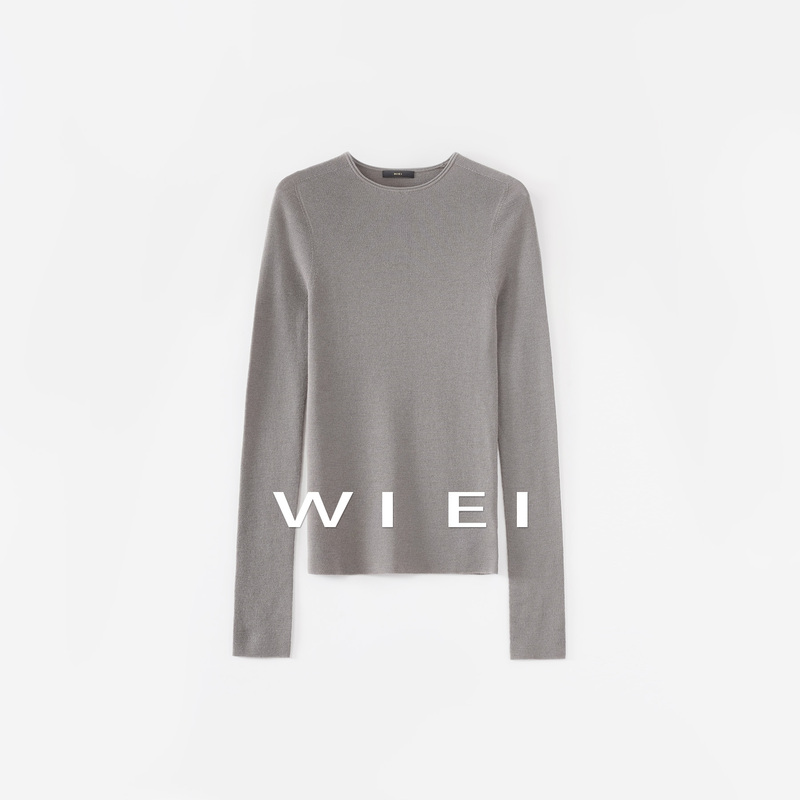 Rongrong Wiei "Jianrou*Yangzi 120S' Fine-Spun 100% Superfine Wool Minimalist Knitwear W26109370