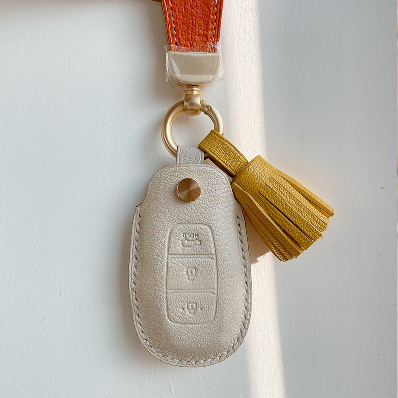 Application of modern ix2535SonataTUCSON name figure KIAK5K3K4 wise running lady farah genuine leather key sleeve