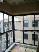 Minfa Phoenix Aluminum Great-Great Beauty Seal Balcony Floor Window Push-and-pull Flat Open Double Hollow Tempered Glass Aluminum Alloy Window