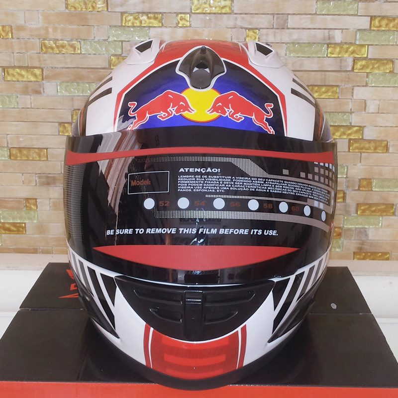 Ma Lushun helmet men and women motorcycle full helmet cover safety universal four seasons motorcycle summer anti-dazzling racing helmet