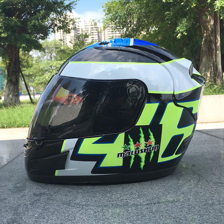 Personalized motorcycle helmet full helmet sports car racing four seasons men and women full coverage motorcycle helmet