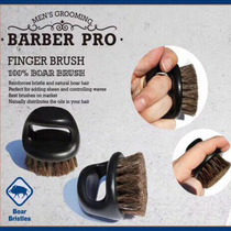 Hair brush professional oil head brush bristles brush portable beard brush mens beard shape comb brush cleaning brush hand brush