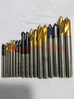 Imported fixed-point drilling 90% new white steel and tungsten steel alloy titanium-plated and cobalt-plated Ticn various models 3 5 6 8