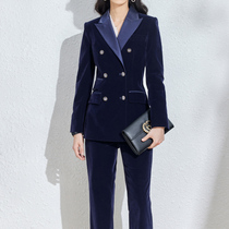 High-end Fashion Foreign Gas Professional Suit Suit Women President Professional Fashion Business Tooling Workplace Authentic Work Clothes