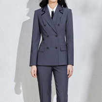 Autumn Winter Fashion Suit Suit Women Sales Manager Professional Clothing High-end Temperament Business Positive Clothing Sales Department Workwear