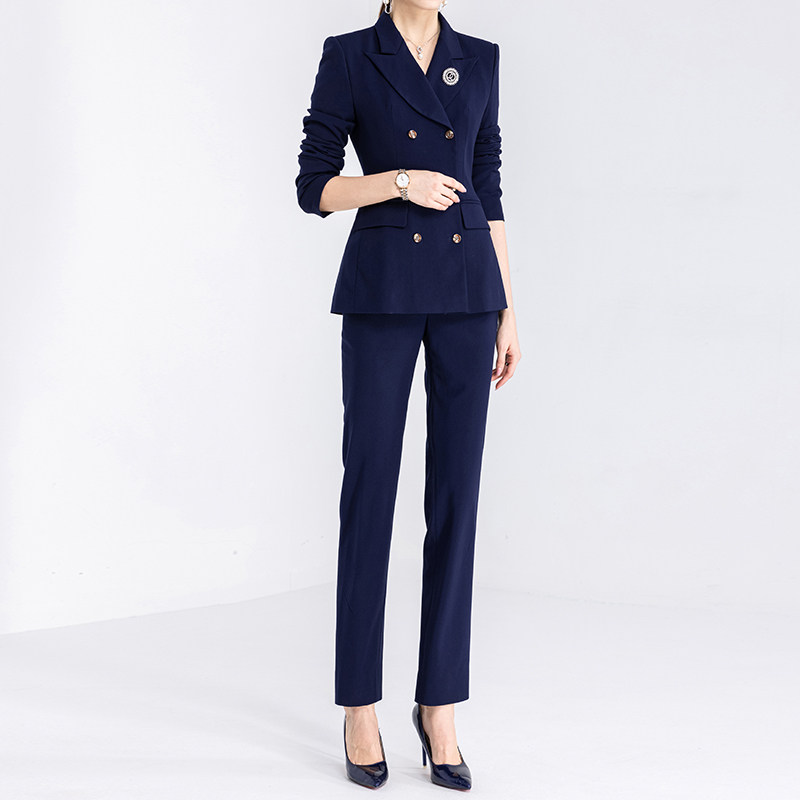 Han Edition suit female autumn suit suit high-end fashion temperament manager to work clothes sales clothes