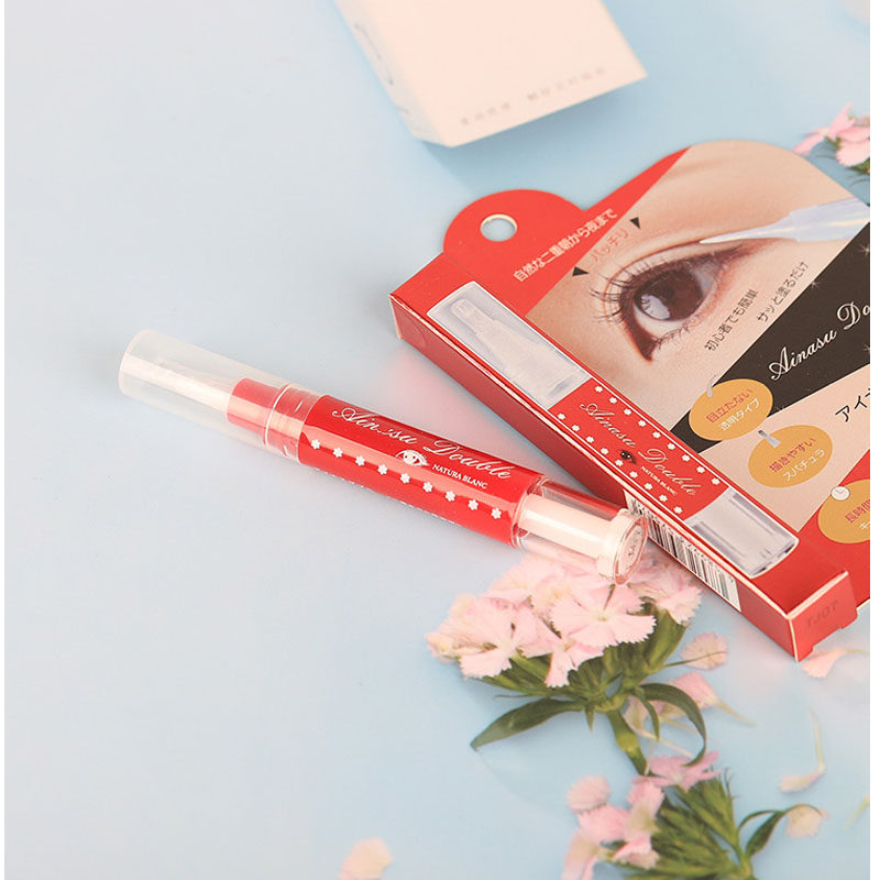 Japan Mejikaliner double eye leather styled glue pen-shaped double eyeliking leather glue daily night use 