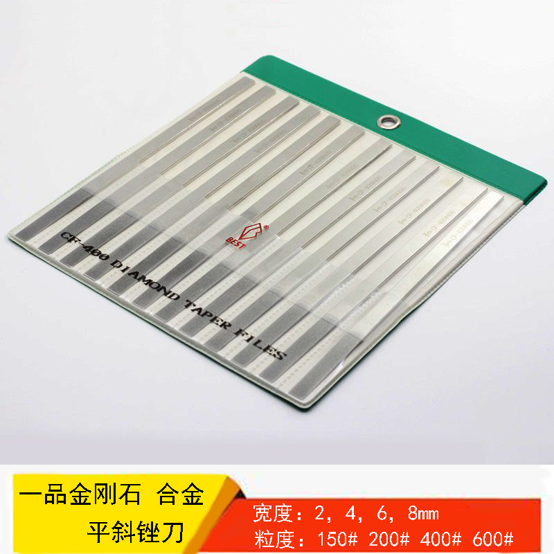 A pin alloy steel 400 # flat setback knife CF402404406408 trimming file repair burr tool