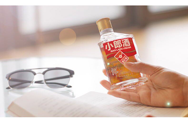 郎酒 小郎酒 精酿系列 浓浆兼香型 45度 100ml*6瓶 图2