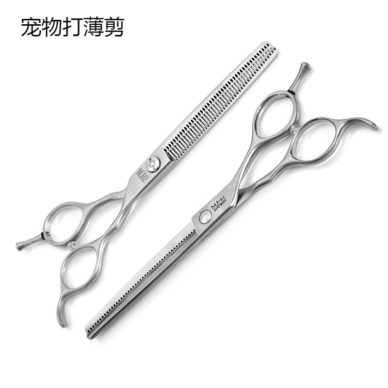 Pet Scissors Dental Cut 6 5 Inch Pets Special Tooth Cut Cosmetic Tooth Cut pooch Scissors Repair Hair Cut 440C