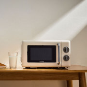 lò nướng điện Nhỏ chính hãng đa năng mini bàn xoay retro cơ mới lò vi sóng 20lcrwb01b - Lò vi sóng lò vi sóng samsung ms23k3513as 23l 800w