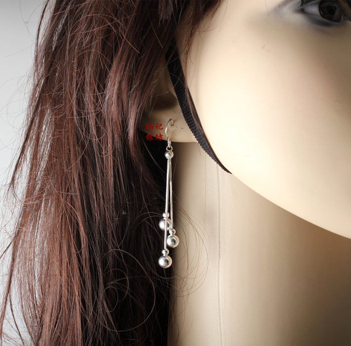 Boucles d oreilles pendantes      en Argenterie - Ref 3101325 Image 6