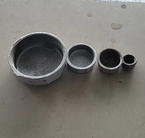 Galvanized inner wire plug tube cap 4 minutes 6 minutes 1 inch 2 and a half 3 inches DN506580100