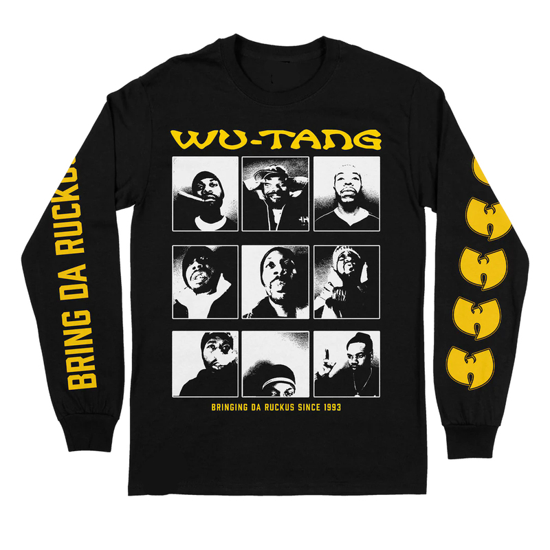 Wu-Tang Clan American East Coast Hardcore Hip-Hop Music Rap Men's Heavyweight Long-Sleeve T-Shirt