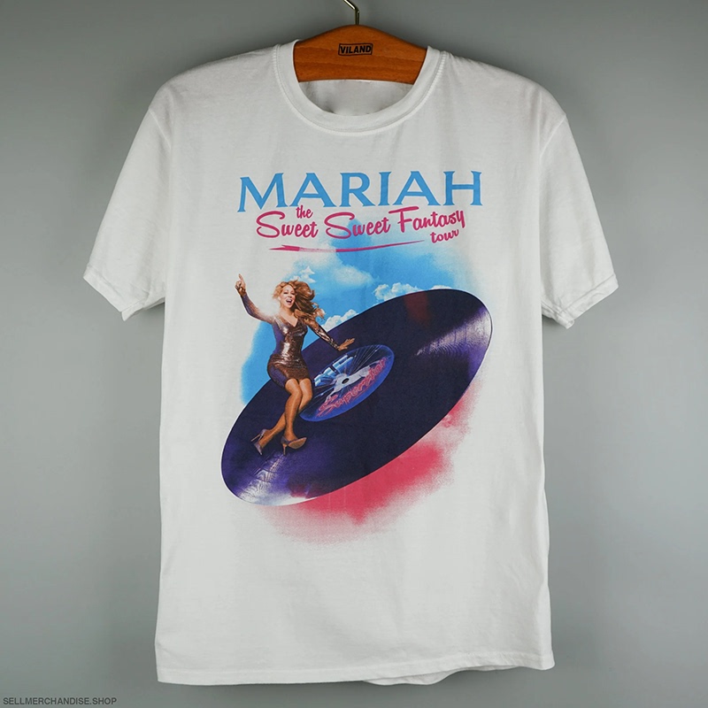 Mariah Care Mariah Carey Fantasy Fantasy Song American Street Style Loose Straight-Fit Men's T-Shirt