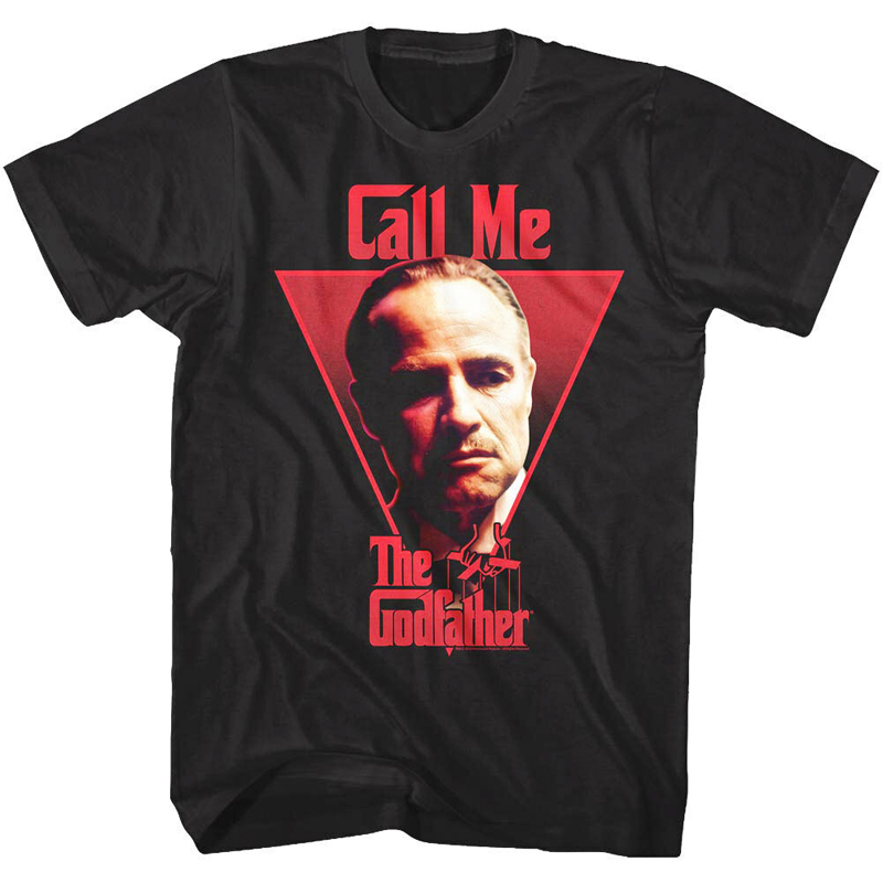 Godfather Movie Collaboration Corleone Marlon Brando Men's T-Shirt