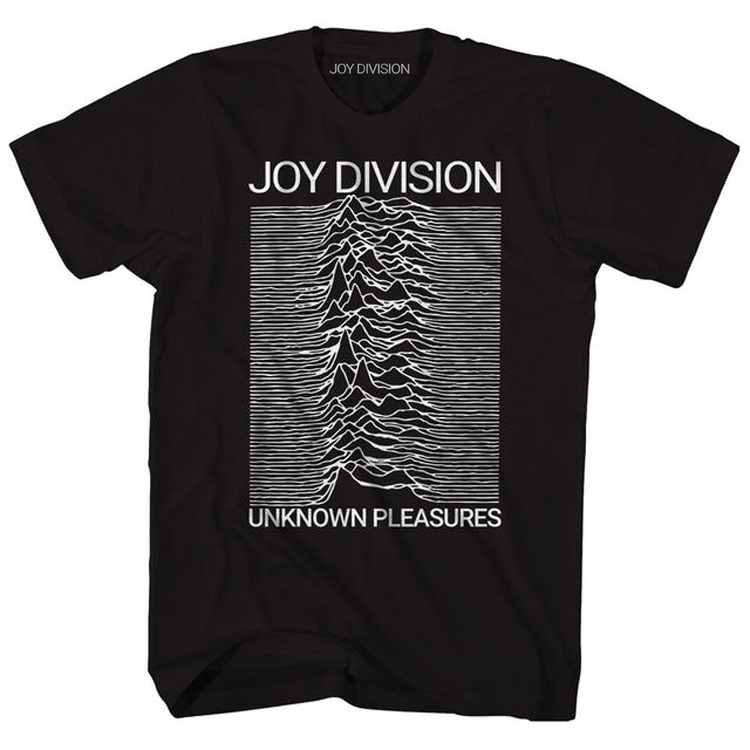 Joy Division Radio Wave Graphic Happy Split Rock Music Punk Retro Classic Short Sleeve T-Shirt
