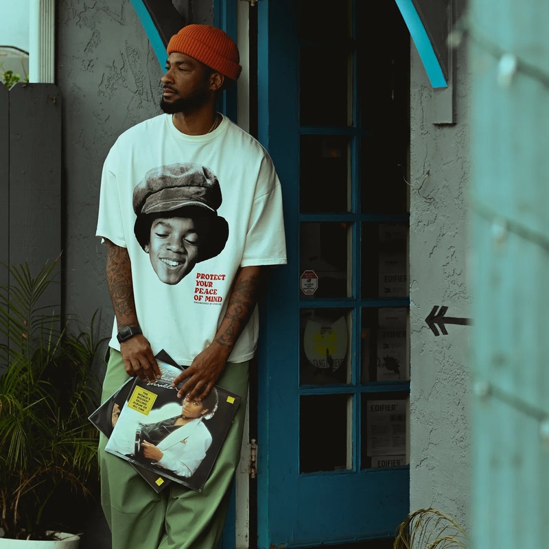 Kendrick Lamar Rapper High Street American Style Pure Cotton T-Shirt Short Sleeve Men's