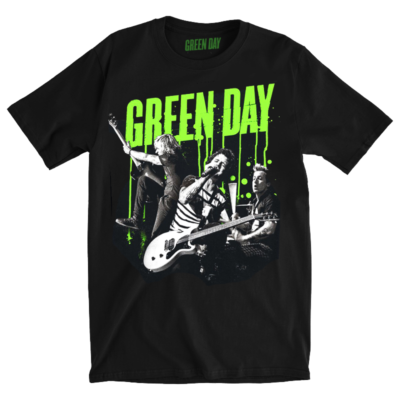 2022 New Green Day Rock Band American Street Rock Oversize Biker Men's T-Shirt 2022 New Green Day Rock Band American Street Rock Oversize Biker Men's T-Shirt