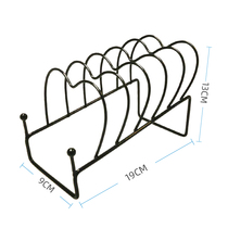 Purchase of full 6 positive price pot cushions presented with piano baking lacquered iron frame boiler cushion containing shelf