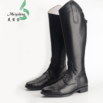 Headlayer Bull Skin Equestrian Horse Boots Mens Summer Riding Long Barrel Mongolian Genuine Leather Rider Boots English Test Fashion High Cylinder Boots