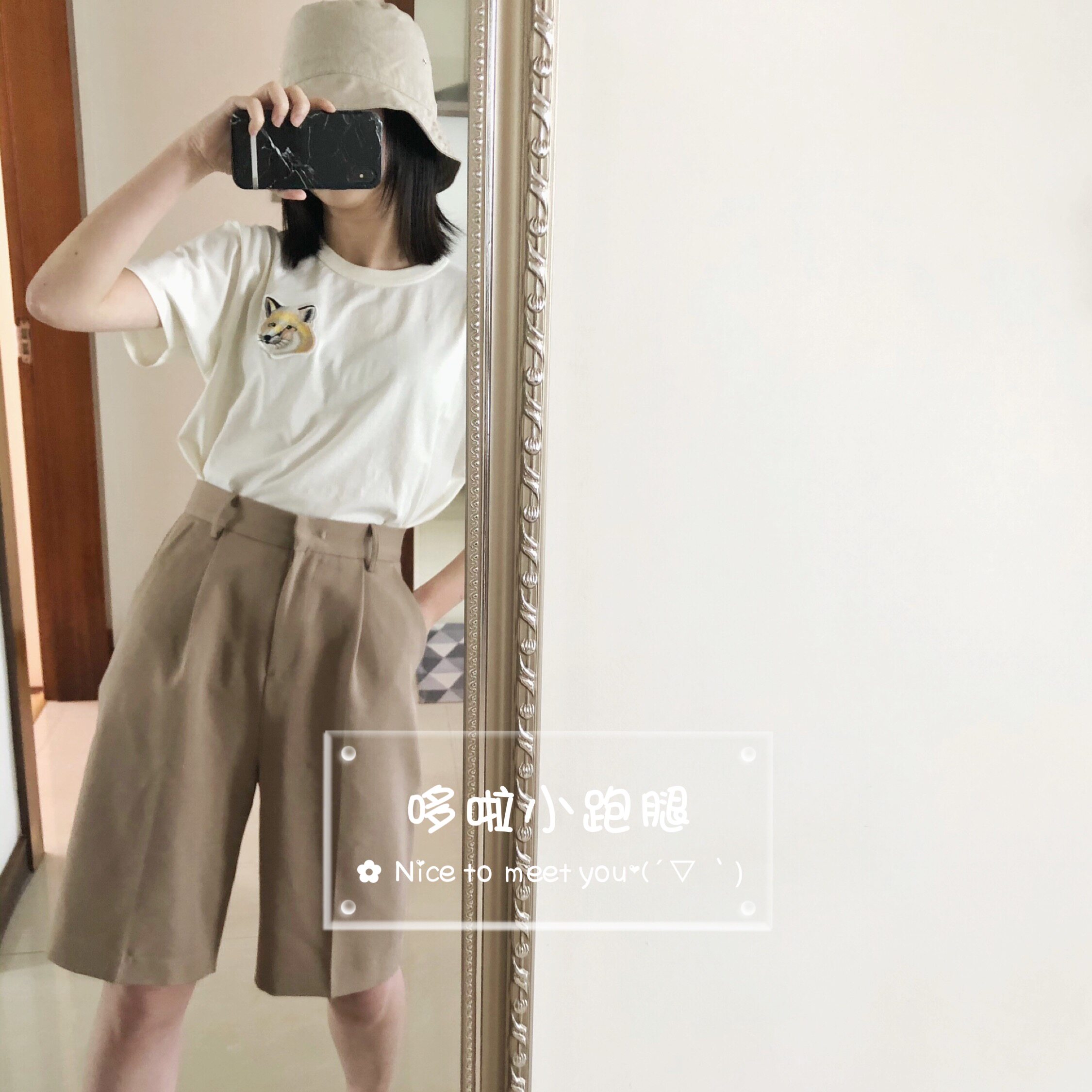 Discount now Maison Kitsune single fox head side embroidered T-shirt top