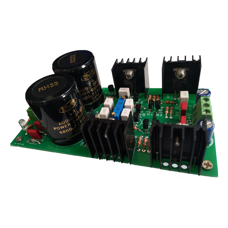 Class A shunt regulated power supply plusmn 9V PLUSMN 24V adjustable regulated power supply Regulated power supply board Finished board and kit