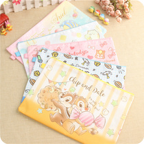 A4 file bag Gemini star Stitch Princess cute cartoon student test paper data storage Oxford cloth zipper bag