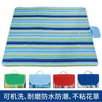 Outdoor picnic mat, moisture-proof mat, portable thickened Oxford cloth, foldable machine wash, waterproof lawn, beach mat