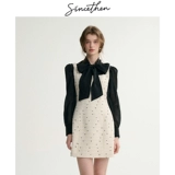 Жилет, весенняя юбка, французский стиль, эффект подтяжки, изысканный стиль