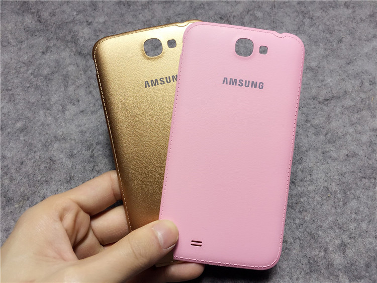 Samsung N7100 N7102 Note2 bìa phù hợp sau khi gt_n7108 pin điện thoại di động vỏ n719 bìa vỏ - Phụ kiện điện thoại di động giá đỡ điện thoại xe máy