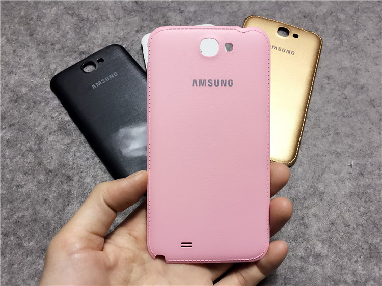 Samsung N7100 N7102 Note2 bìa phù hợp sau khi gt_n7108 pin điện thoại di động vỏ n719 bìa vỏ - Phụ kiện điện thoại di động giá đỡ điện thoại xe máy