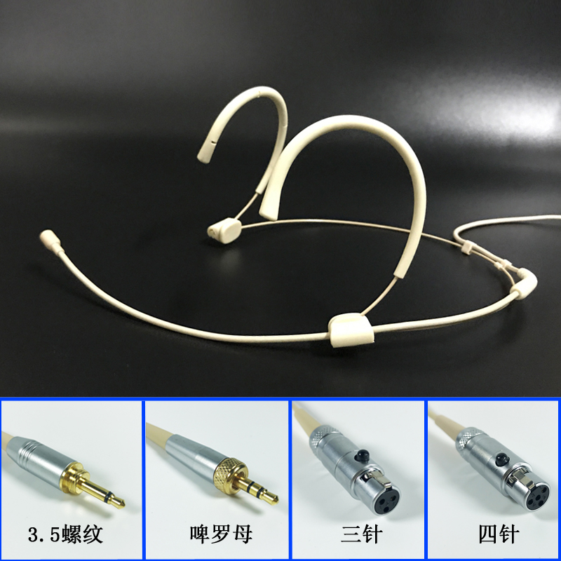 High quality complexion Wireless wearing microphone invisible double ear hanging small bee purse transmitter megaphone microphone