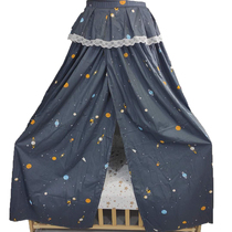 Bed Mantle Crib Multifunction Mosquito Net Shading Bed Curtain Wind-Proof Baby Tent Pure Cotton Cloth Curtain Full Cotton Bed