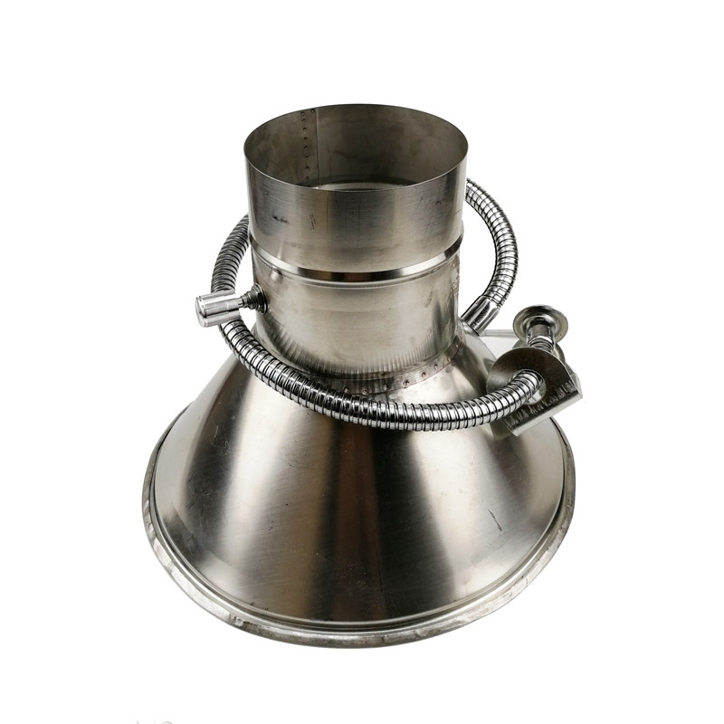 Stainless Steel Solder Smoking Hood Assembly Line Exhaust Hood Industrial Welding Exhaust Gas Equipment Ventilation Dust Collector Hood