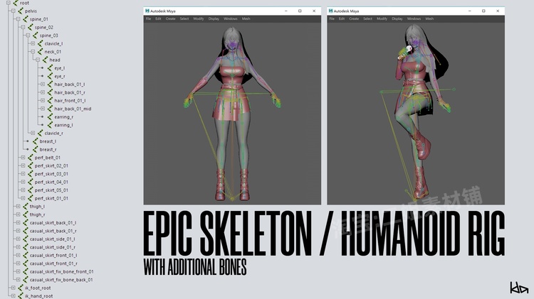 图片[9]-K-POP SERIES – Ryu可爱K-pop女孩Ryu3d模型颜色选择跳舞唱歌UE5-cg男孩
