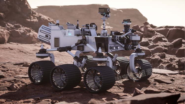 图片[3]-Space Scientific Rover太空科学漫游者火星探测器环境UE4.26游戏-cg男孩