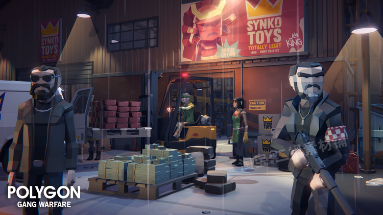 图片[5]-POLYGON – Gang Warfare Pack帮派战争UE5建筑物车辆角色UE4道具-cg男孩