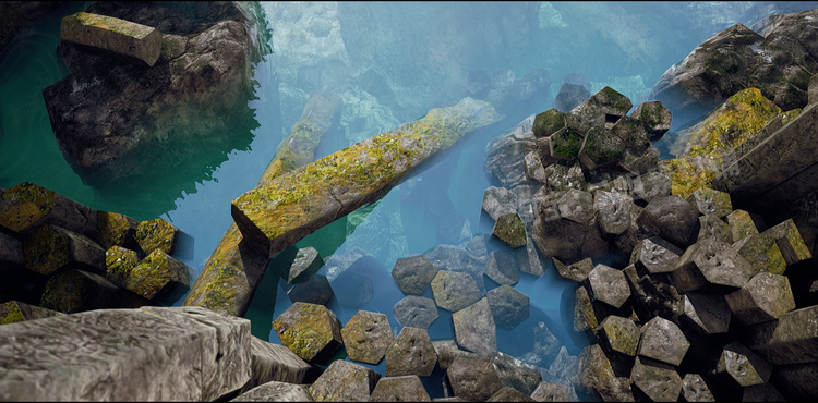 图片[12]-Basalt Columns and Rocks 21 Types AssetKit PBR岩柱UE5虚幻5.1-cg男孩