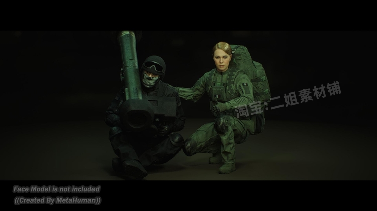 图片[5]-ShooterStarter OPB Full步枪火箭发射器写实UE4虚幻5模块化角色-cg男孩