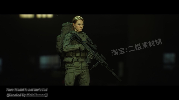 图片[7]-ShooterStarter OPB Full步枪火箭发射器写实UE4虚幻5模块化角色-cg男孩