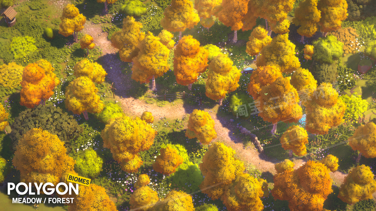 图片[20]-POLYGON Nature Biomes Season One自然生物群落UE4虚幻5卡通资产-cg男孩
