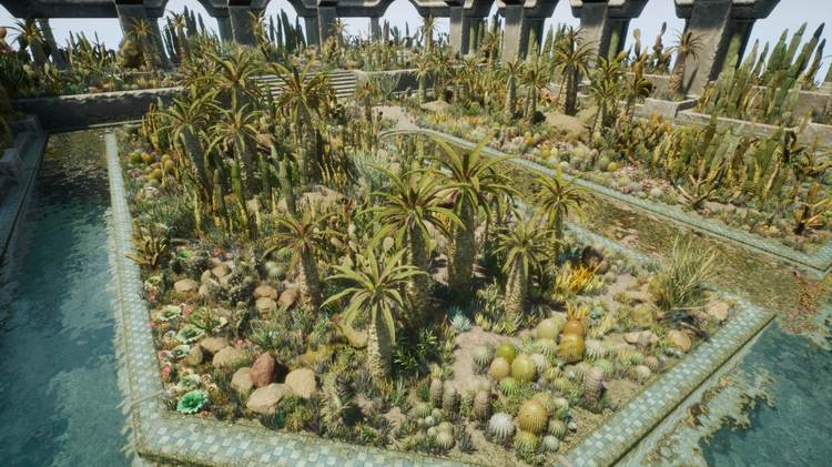 图片[15]-Cactus Plants: Desert Garden仙人掌植物沙漠花园岩石UE4.27建筑-cg男孩