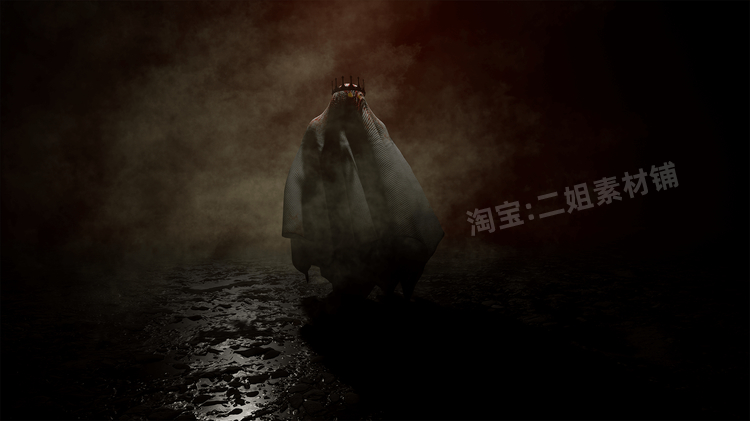 图片[4]-Ghost King鬼王长袍幽灵人物角色NPC游戏资产UE5虚幻5.1皇冠素材-cg男孩