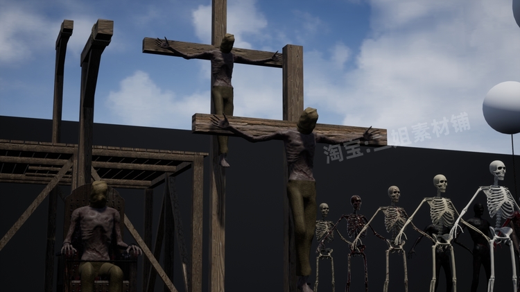 图片[20]-Morbid Pack Volume 1死去角色道具恐怖人物刑具UE4虚幻5资产素材-cg男孩