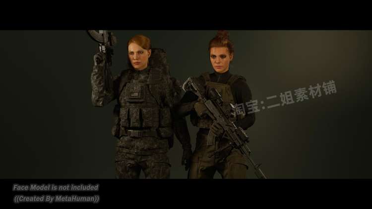 图片[8]-ShooterStarter OPB Full步枪火箭发射器写实UE4虚幻5模块化角色-cg男孩