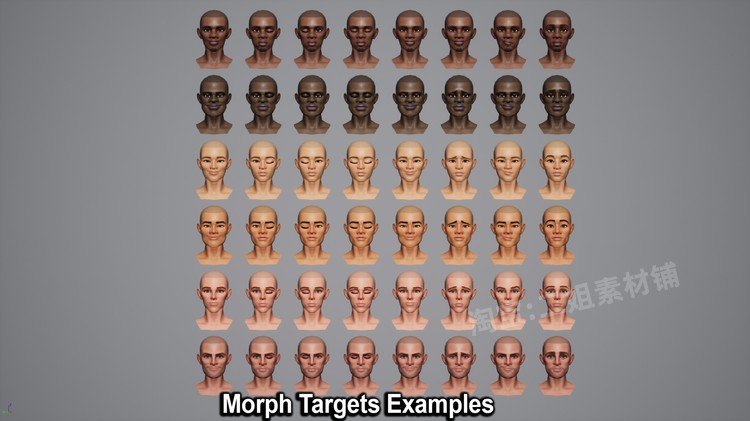 图片[18]-Subculture Guy卡通程式化人物角色服装头部发型面部UE4虚幻5道具-cg男孩