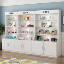 Small display rack Nakajima barber shop Nordic counter shelf Product cabinet display rack Display cabinet Beauty shop sample