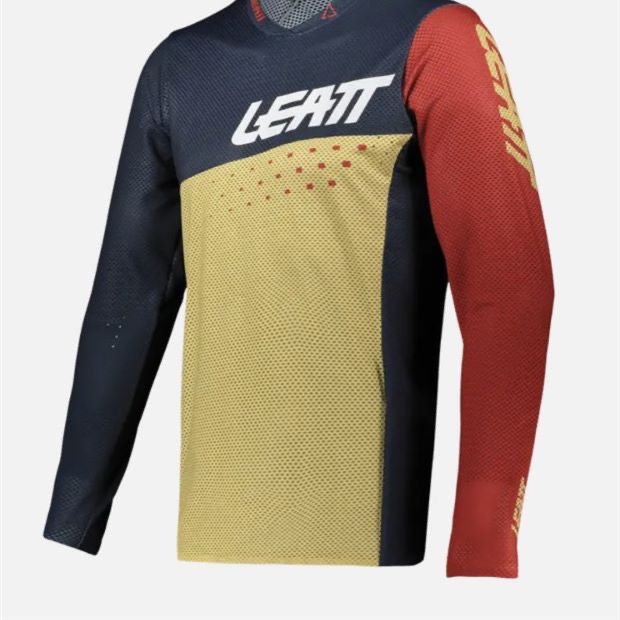 2021 new red versatile LEATT DBX40 riding suit speed down DH full mountain AM blouses shorts