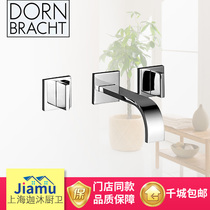 German Dornbracht contemporary Basin faucet 367077782-00 Wall water hidden wash basin faucet
